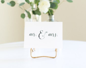 Mr. & Mrs. Card | Wedding | Bridal Shower | Engagement