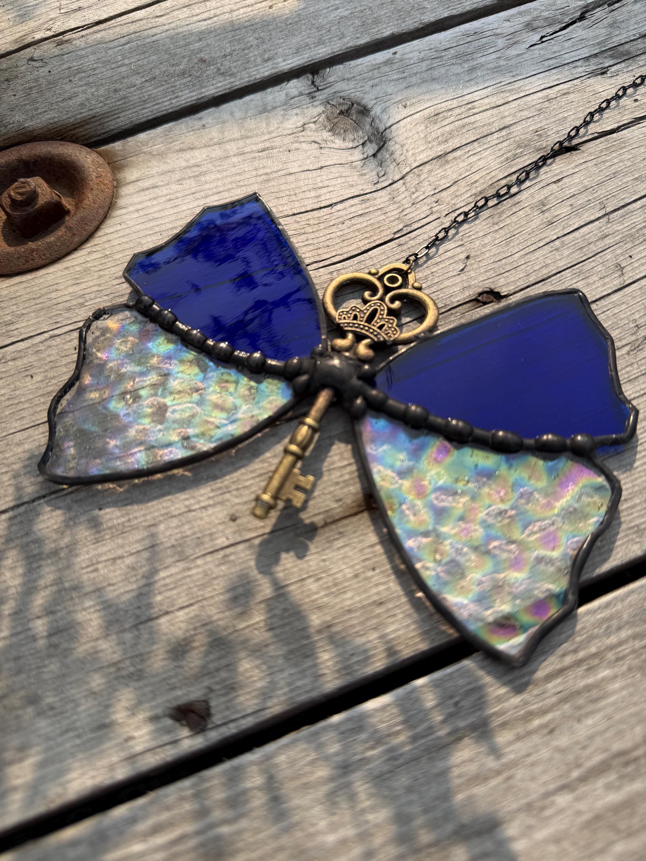 Stained Glass Key - Etsy