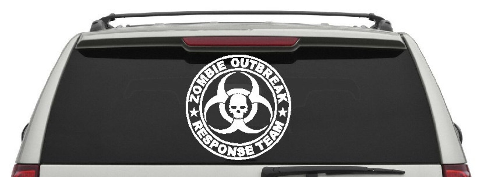 Zombie Decal Sticker Cut Vinyl Car Truck Jeep Zombie Response Etsy