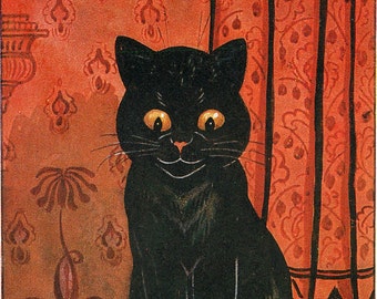 Louis Wain, Christmas Cat, Louis Wain Christmas, Louis Cat, Cat Christmas, Cat Louis, Louis Christmas, Wain Louis, Christmas Louis, Cat Card