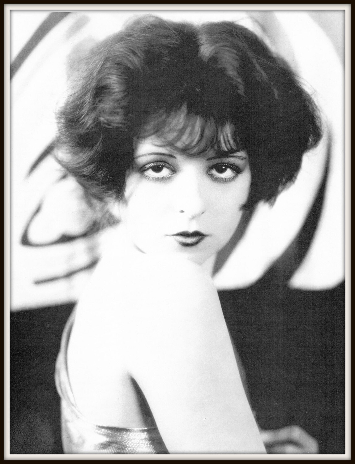 The It Girl Clara Bow 19s Hollywood Vintage Art Print Etsy