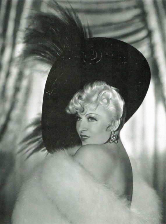 Mae West Glamour Photo Mae West Photo West Photo West Mae Photo Glamour Mae Photo Photo West Old Hollylwood Hollywood Decor Print