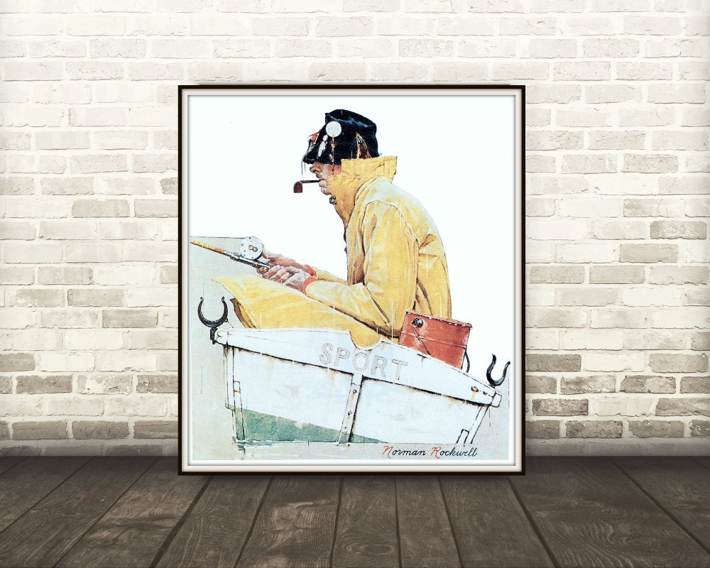Norman Rockwell Sport, Norman Rockwell Print, Norman Rockwell