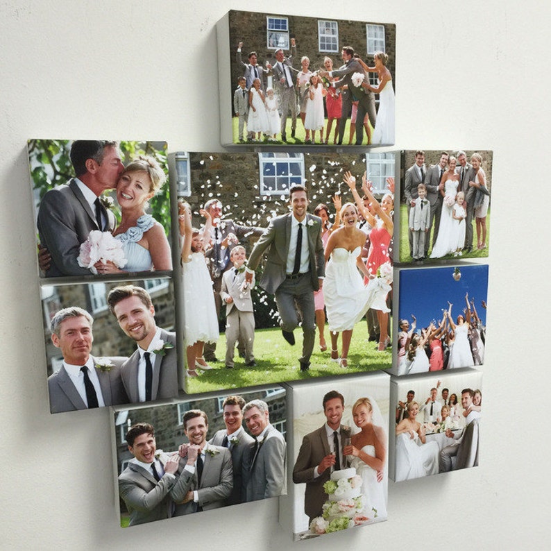 canvas clips fotocollage foto collage foto clips foto | etsy