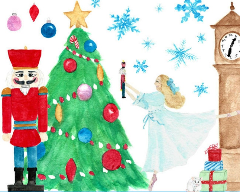 Nutcracker Ballet Ballet Nutcracker Christmas Ballet Ballet Etsy