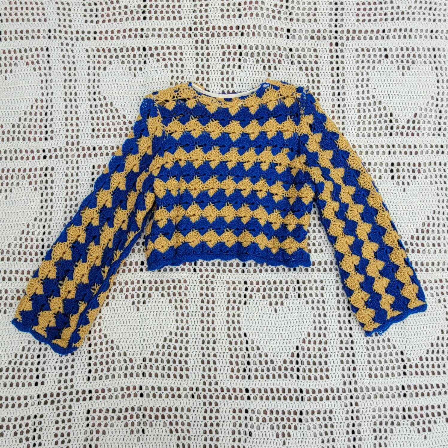 Squiggle Sweater - Etsy