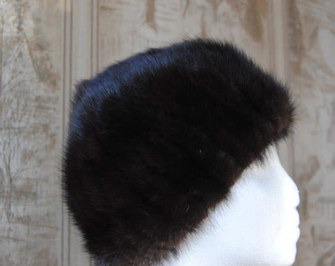 60’s Soft Gray Fur Hat