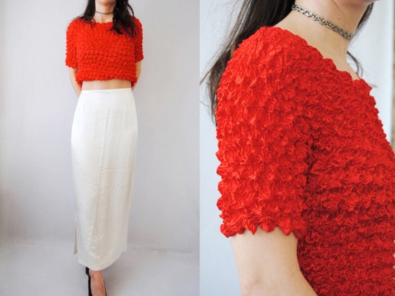 cherry red vintage clothing