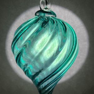 Blown Glass Optic Ornaments image 4