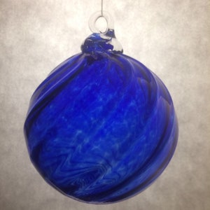 Blown Glass Optic Ornaments image 7