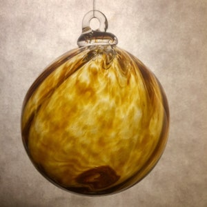 Blown Glass Optic Ornaments image 10