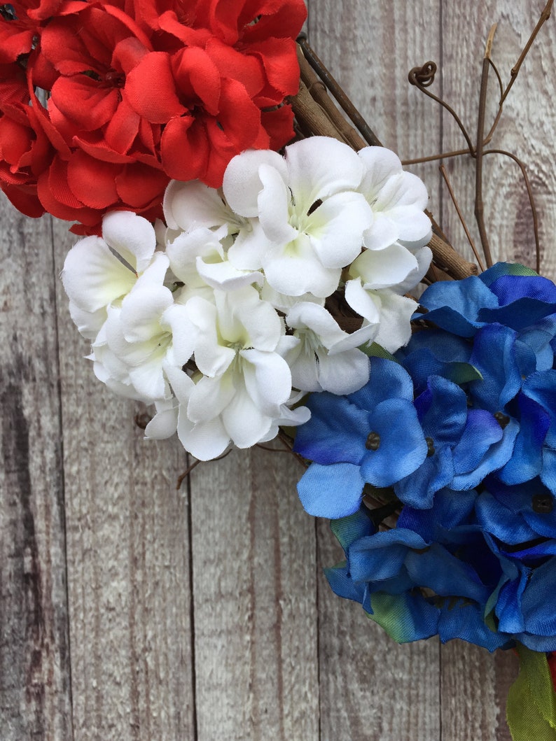 USA Wreath American Wreath Patriotic Door Decor 4th of July Party 4th of July Wreath Summer Door Decor Patriotic Wreath Summer Wreath