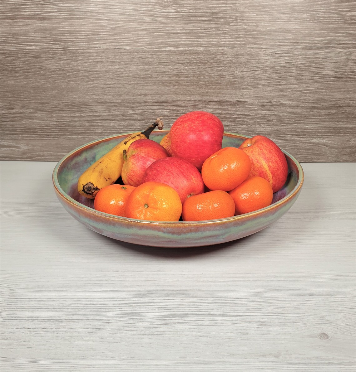 Large Fruit Bowl / Serving Dish UK Made Pottery Bowl Unique Etsy