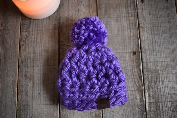fleece lined baby hat