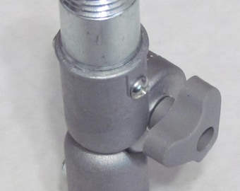 Extension Pole Adjustable Adapter -  Acme Internal Threads to Euro Male Threads.  All metal. Available for Resell for Bulk Orders over 6