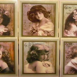 Fliesenuntersetzer - Modelle - 6er Set - Personalisierter Untersetzer - Getränkeuntersetzer - Tassenuntersetzer - Steinuntersetzer - Keramik Fliesenuntersetzer - Bar Untersetzer