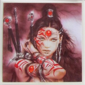Untersetzer Set - Fantasy - 4er Set - (Kaufen Sie 2 Sets - erhalten 1 Set gratis) Untersetzer Set, Keramik, Personalisiert, Untersetzer, Marmor