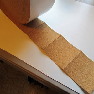 250 Count - 4 "x 4" zelfklevende kurk voor onderzetters - voor stenen onderzetters, keramische tegels of houten onderzetters