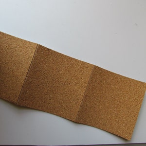 110 - 4 "x 4" quadrati di sughero autoadesivi per sottobicchieri. (per sottobicchieri da 4" o più piccoli)  Piastrelle in ceramica - Pietra naturale - Sottobicchieri per bevande