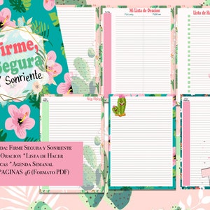 Diario/Agenda Firme Segura y Sonriente