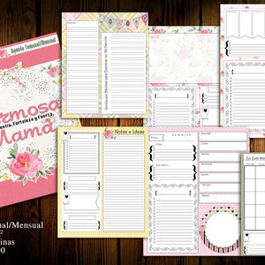 Hermosa Mamá- Agenda Semanal/Mensual