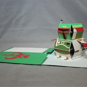 Pop-Up Dude : Boba Fett - Carte