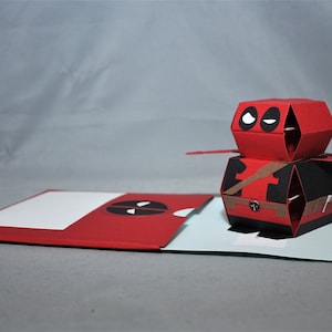 Pop-Up Dude : Deadpool - Carte