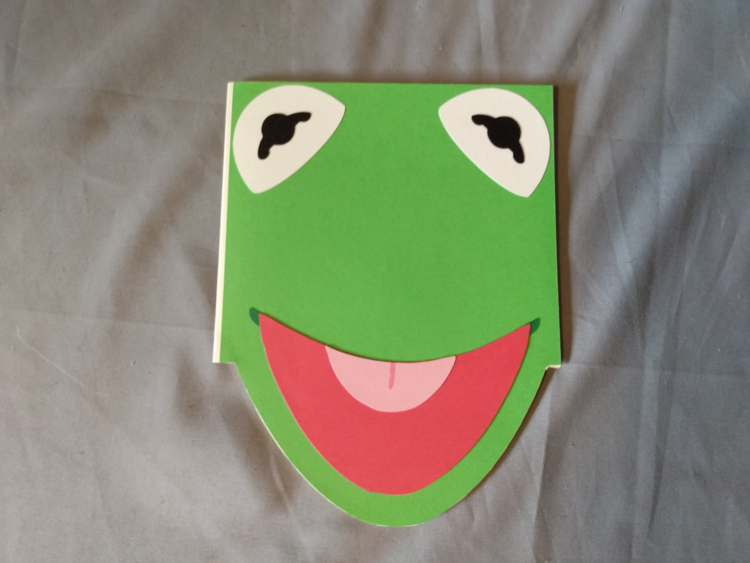 Greeting Dude: Kermit D Frog - Card - Etsy