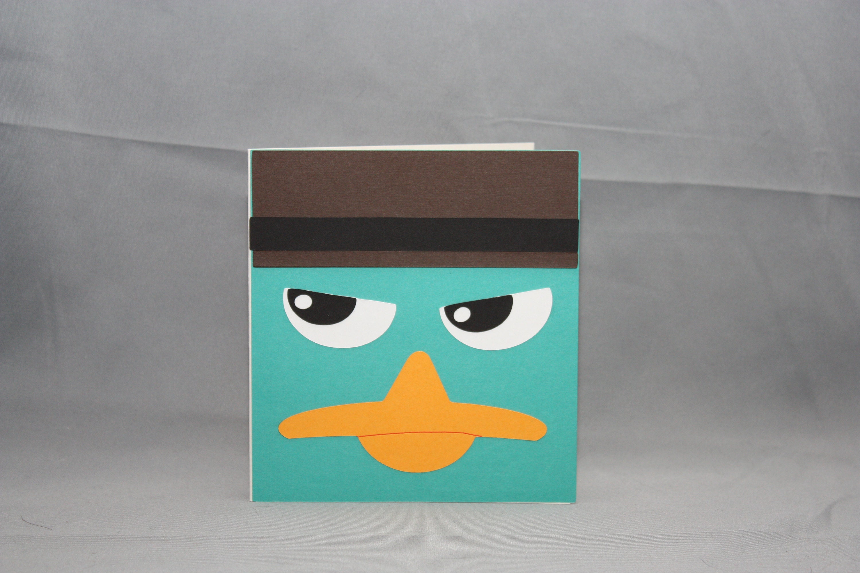 Greeting Dude: Perry the Platypus - Card - Etsy
