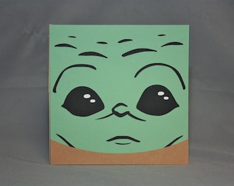 Greeting Dude: Grogu - Card