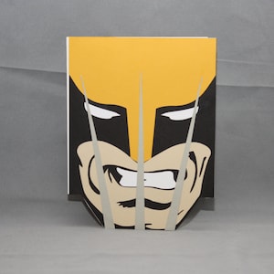 Salutation mec : Wolverine - Carte