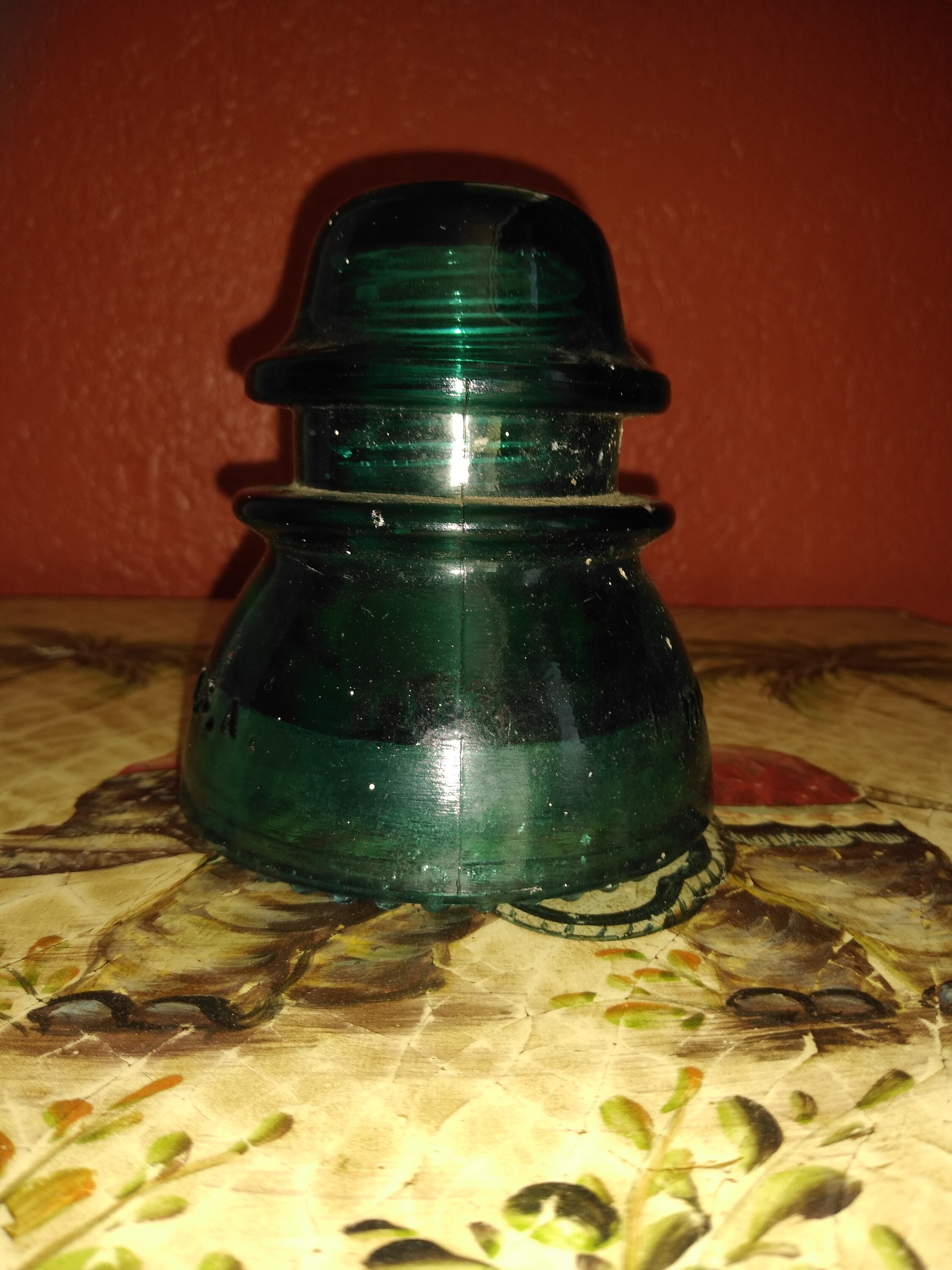 Vintage Hemingray Double Petticoat Glass Insulator 3 5/8 Etsy