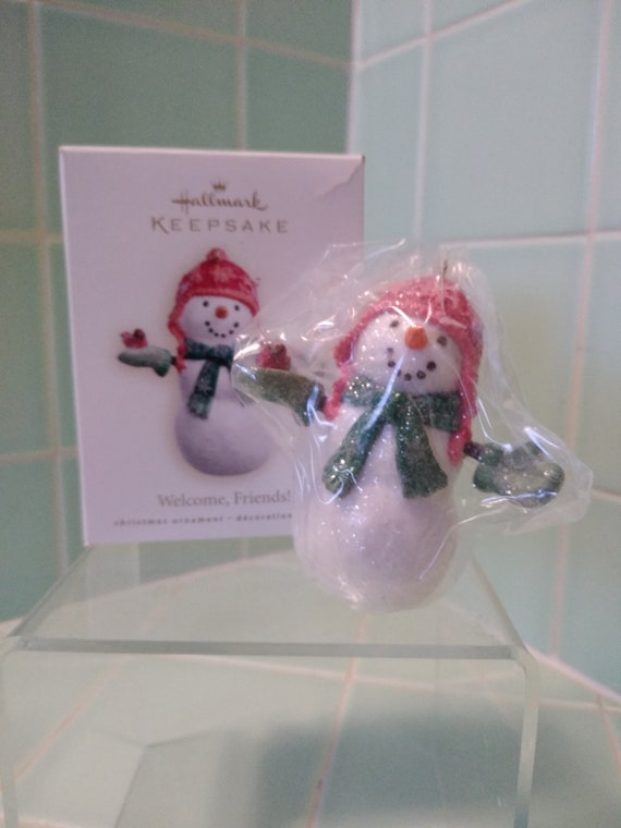 HALLMARK Keepsake Ornament 1996 Welcome Friends New Collectors Series Miniature HALLMARK Keepsake Ornament 1996 Welcome Friends New Collectors Series Miniature