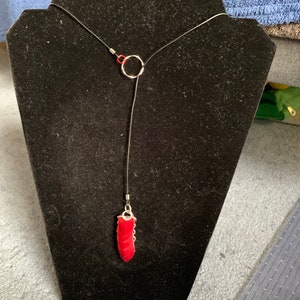 Leather and Scales Necklace