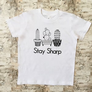 Stay Sharp T-shirt Cactus Tee Cactus Tee Shirt Cactus Shirt Smarty ...