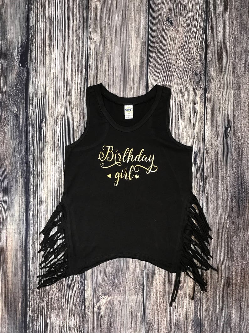 t shirt with fringes