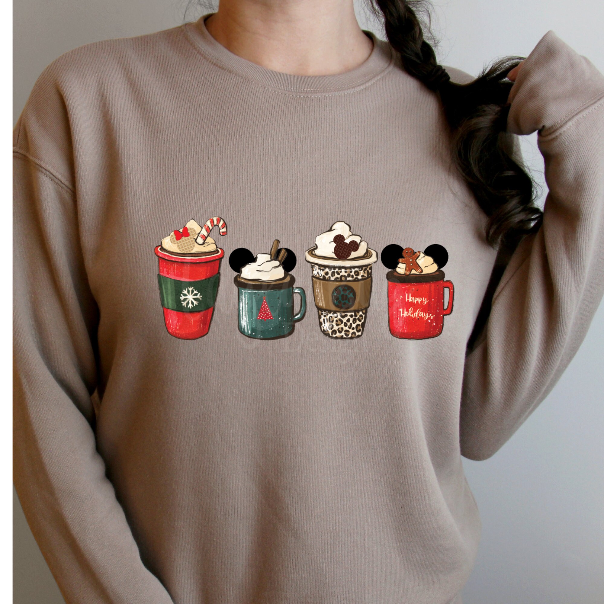 Disney Christmas Coffee Shirt Women's 