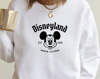 Disney Est 1955 Retro T-Shirt, Vintage Disney T-Shirt, Disney Vacation 2023, Disney Trip Shirt, Disney California