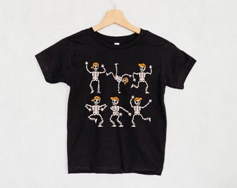 Dancing Skeletons, Dancing Skeleton, Halloween Shirt, Skeleton Shirt, Skeleton Dancing T shirt