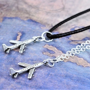 Plane Necklace, Airplane Jewellery, Aeroplane Necklace, Aircraft Jewelry, Travel Gifts image 4