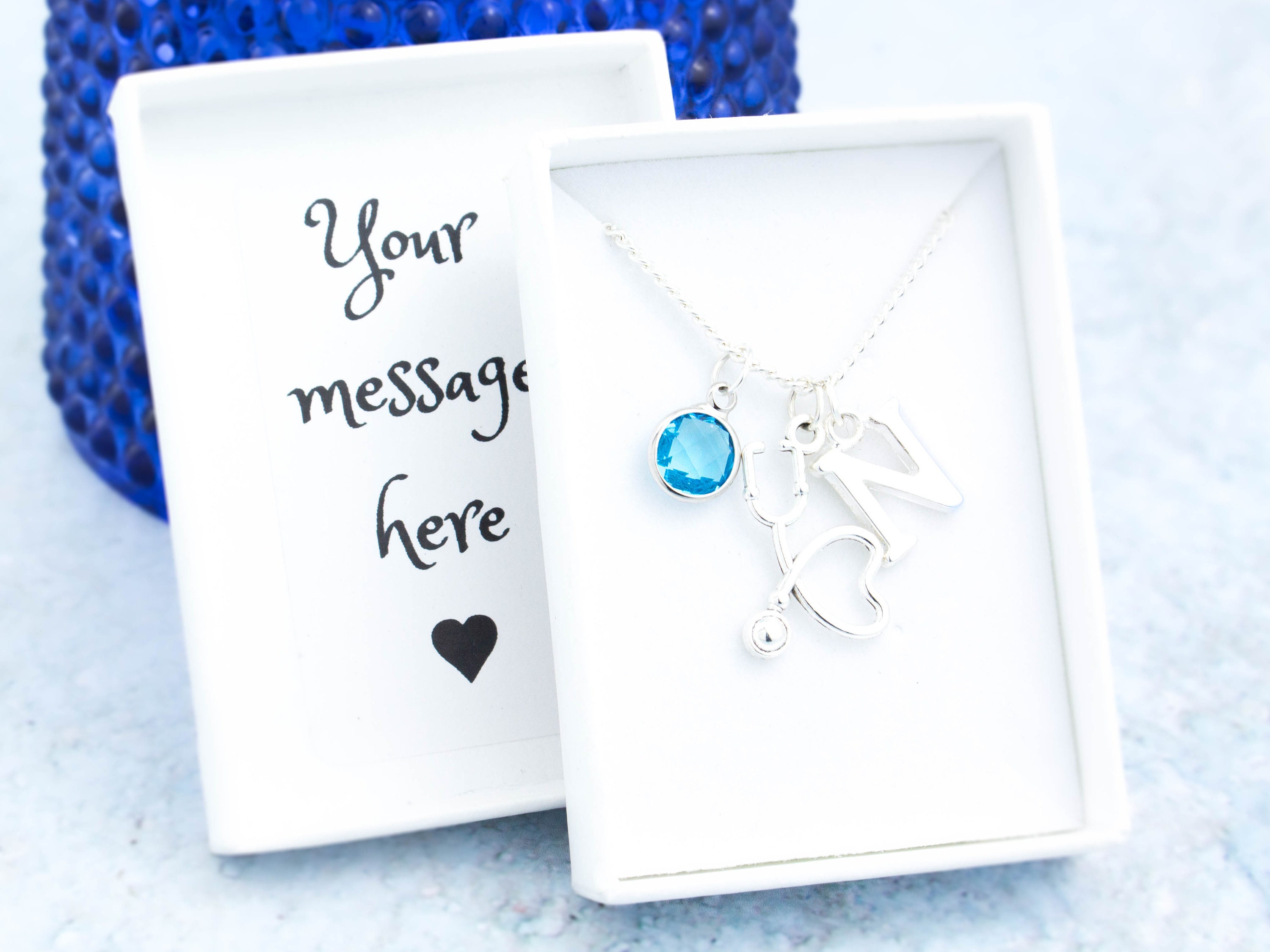 Med squad stethoscope necklace deals