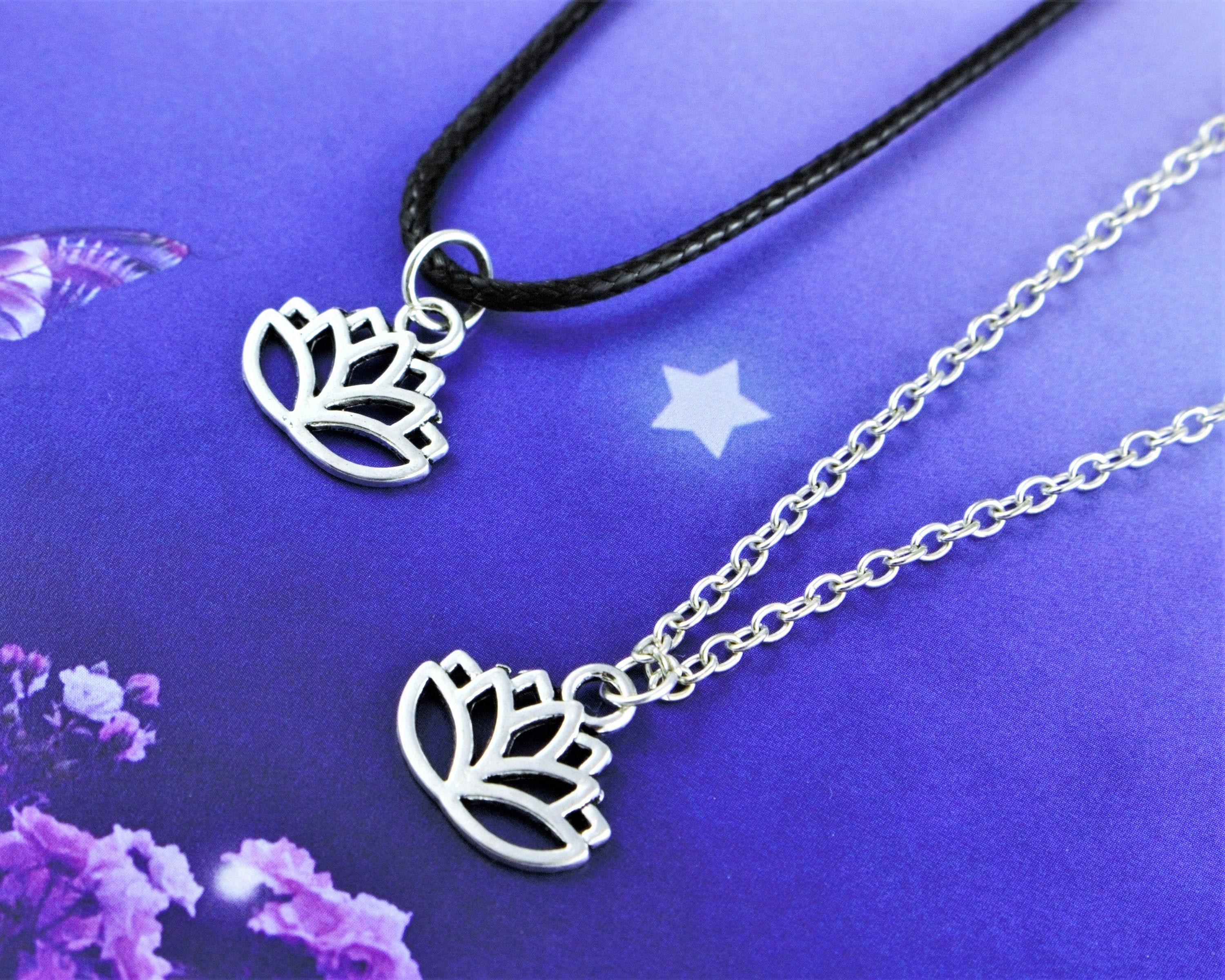 STRONG LOTUS SILVER NECKLACE OUR's ネックレス