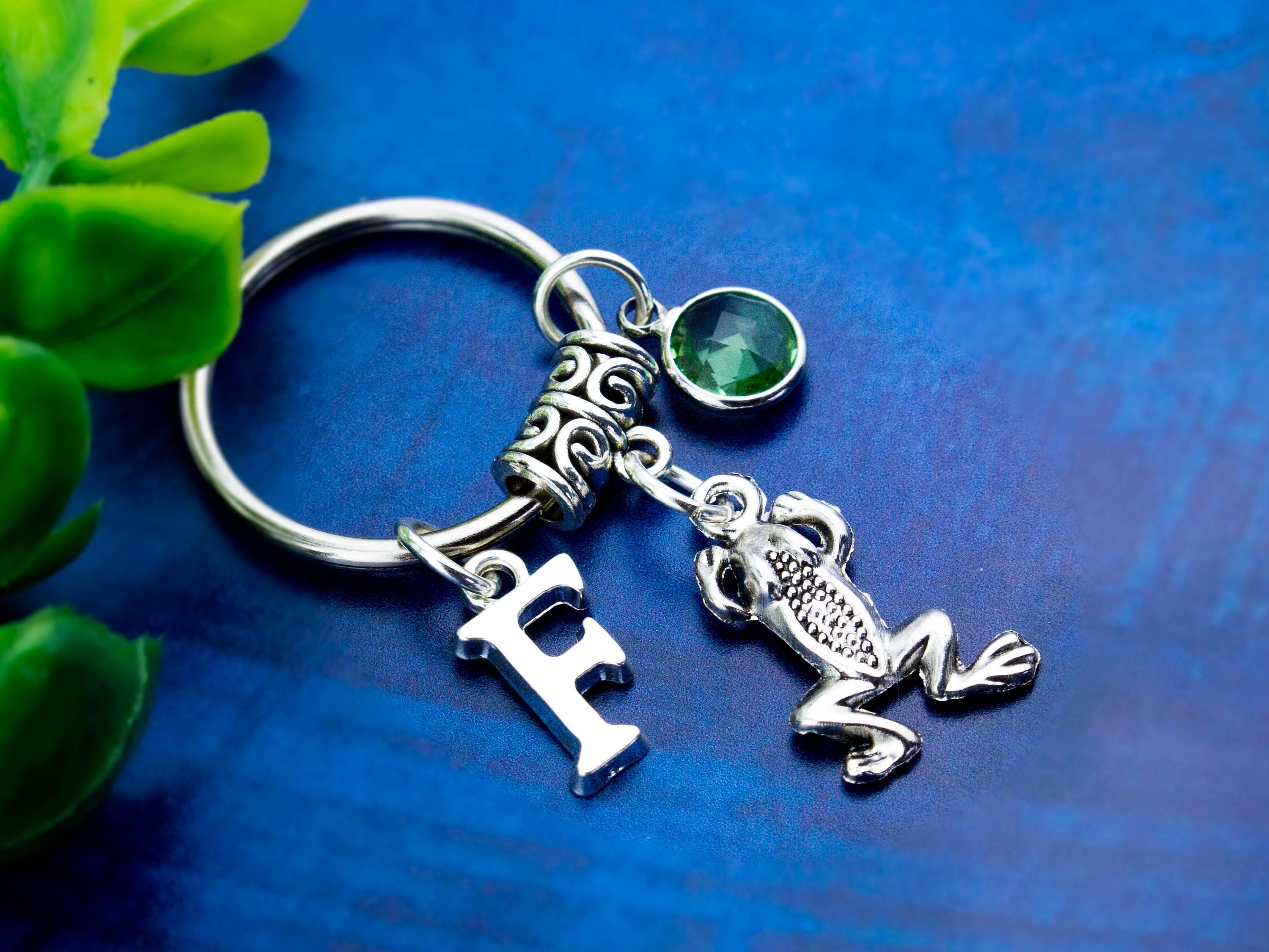 Frog Keychain, Personalised Gift, Frog Gift, Toad Gifts, Frog Keyring ...