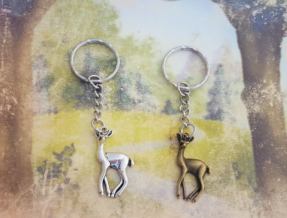Cerf porte-clé biche porte-clé Animal Nature porte-clé | Etsy image 0