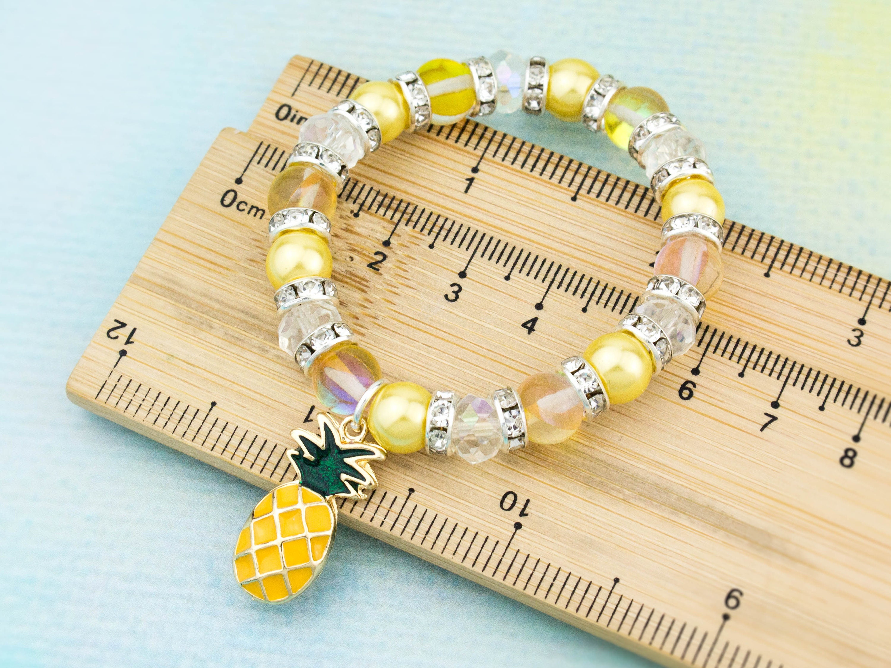 Pineapple charm hotsell bracelet