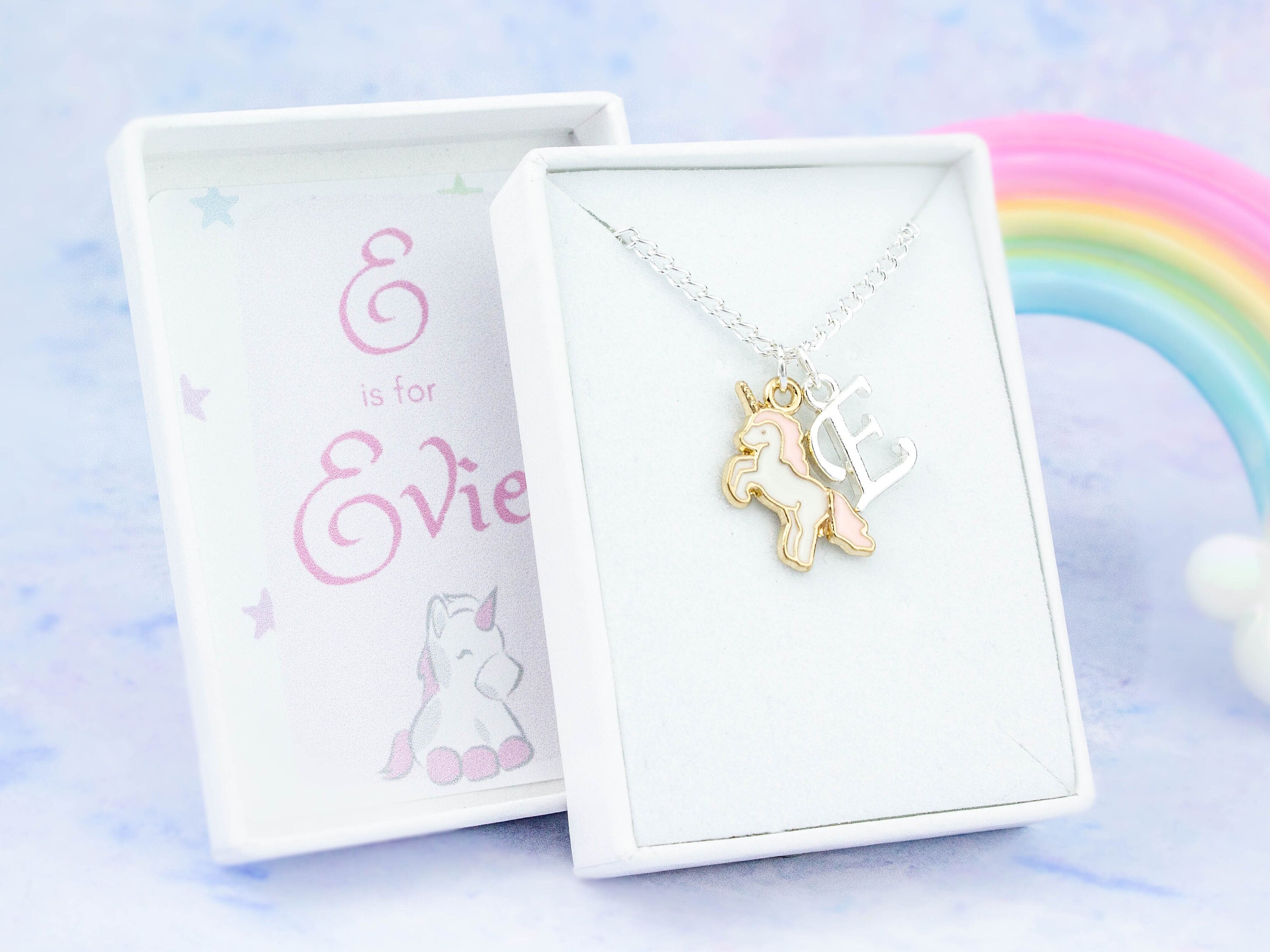 Buy Gemini_mall® Women Girls Unicorn Pendant Alloy Chain Necklace Jewelry  Accessories Gift, 2 Pack (Silver and Gold) Online at desertcartINDIA