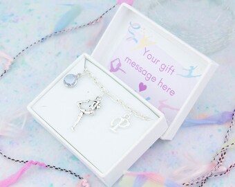 Gymnastics Bracelet, Gymnast Gifts, Personalised Jewellery, Gymnastics Coach Gifts, Well Done On Your Performance, Recital, Competition