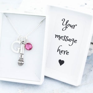 Microphone Necklace, Personalised Gift, Music Necklace, Singer Gift, Singing Jewellery, Gift For Choir Singer, Performer Gift, Karaoke Lover