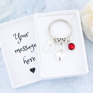 Porte-clés coeur, Cadeau personnalisé, Mignons porte-clés, accessoires romantiques, cadeaux pour elle, breloques coeur d'amour, remplissage de paniers de mariage