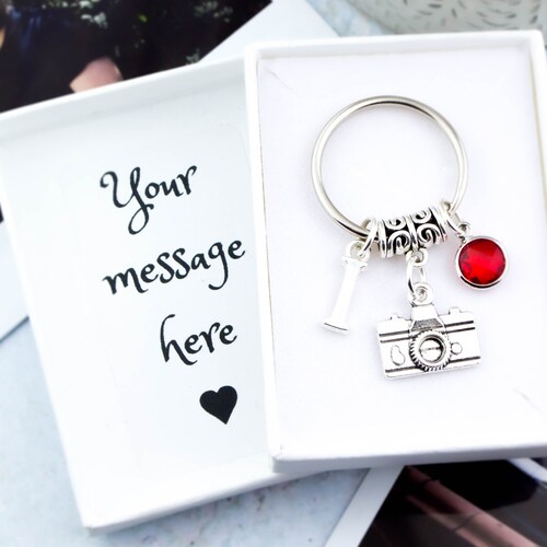 FUSTMW Camera Keychain - Photographer Gift | Jewelry Charm For Camera Lovers - View #4